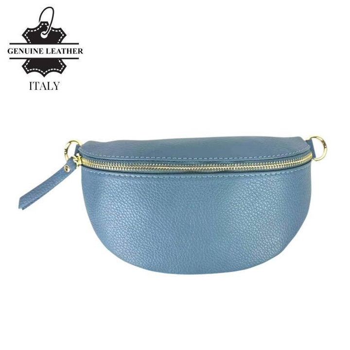 Italian Leather Waist: Red