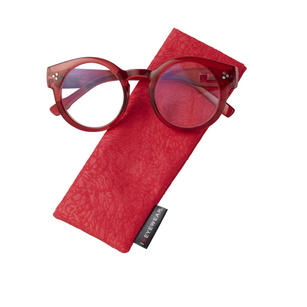 I Heart Eyewear - York Reading Glasses: Black / +2.5