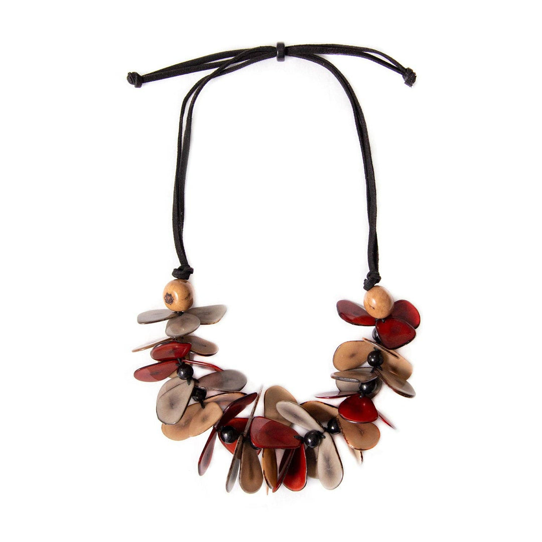 Mariposa Necklace: Olive Combo