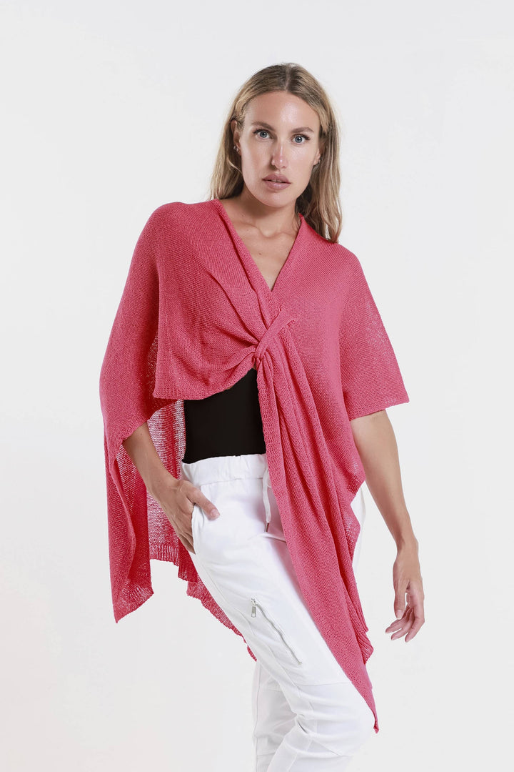 Aliya Cotton Wrap (W108): Black