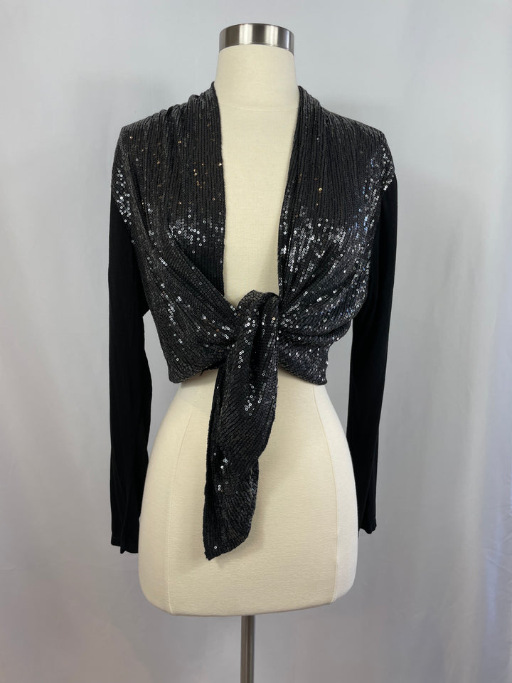 SEQUIN PAETE CARDI #64529
