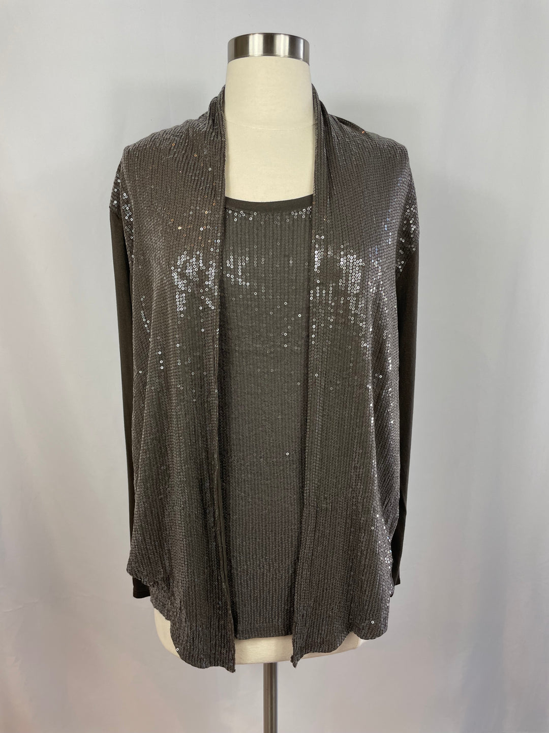 SEQUIN PAETE CARDI #64529