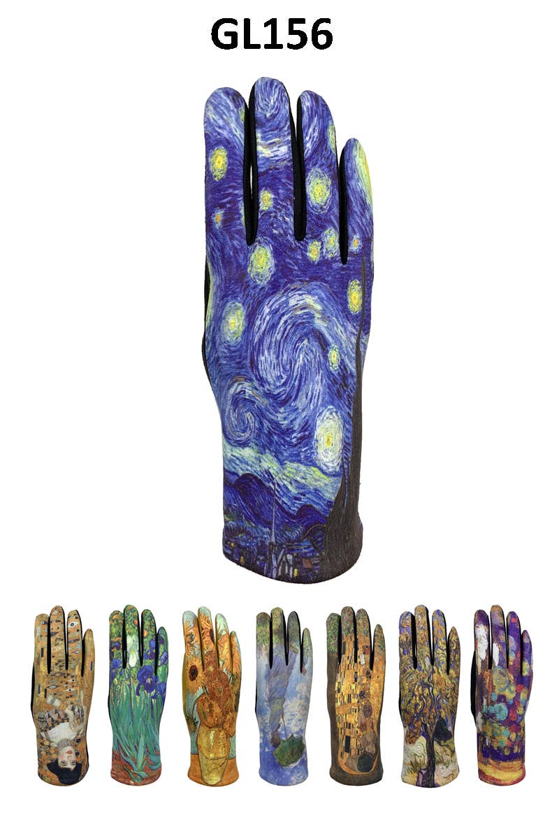 Painting Inspired Touch Glove