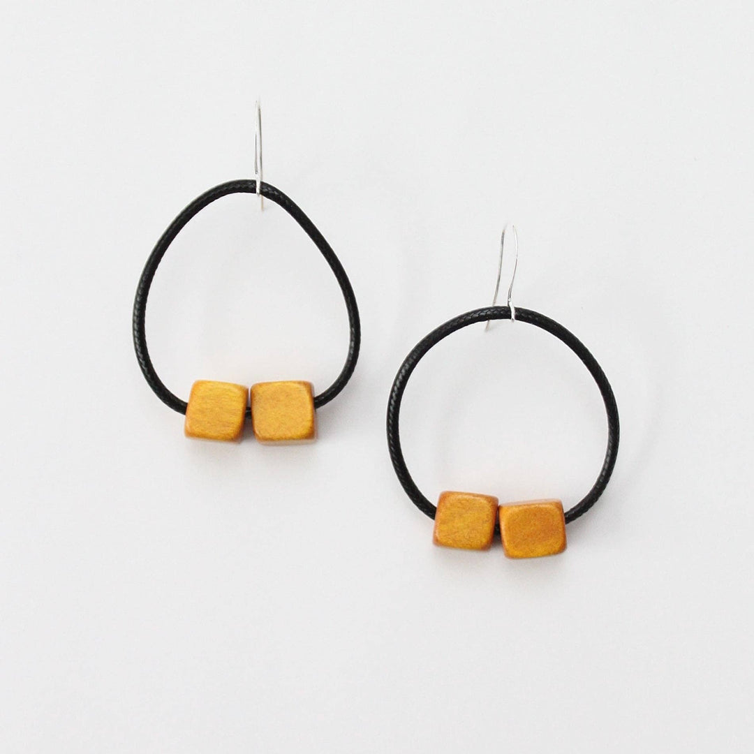 Sylca Designs - Mustard Gemma Earrings