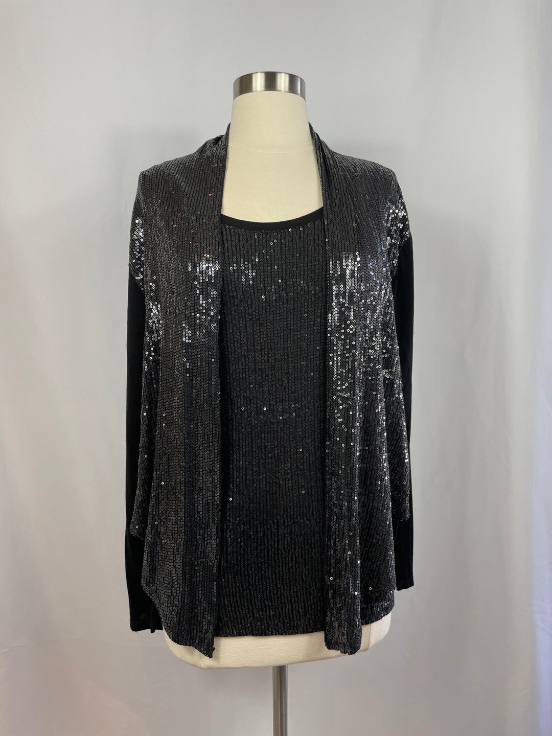 SEQUIN PAETE CARDI #64529