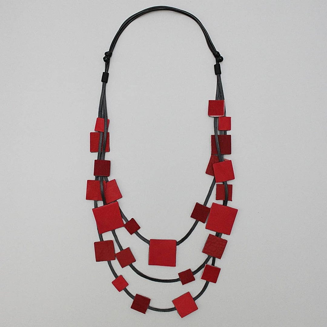 Sylca Designs - Red Lorna Necklace