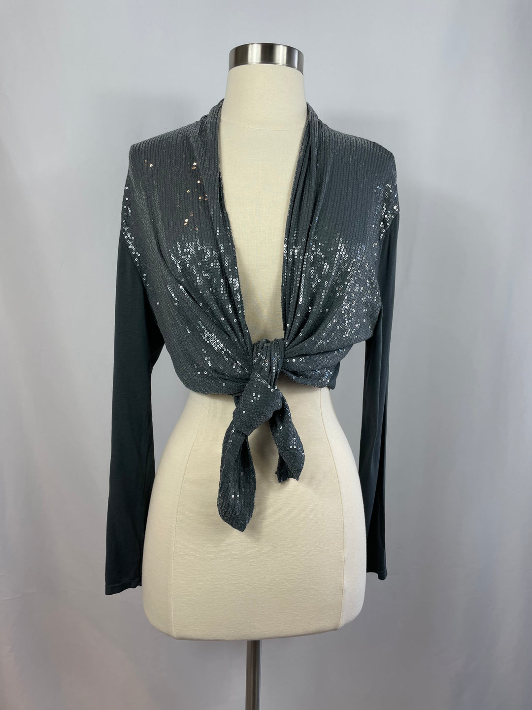 SEQUIN PAETE CARDI #64529