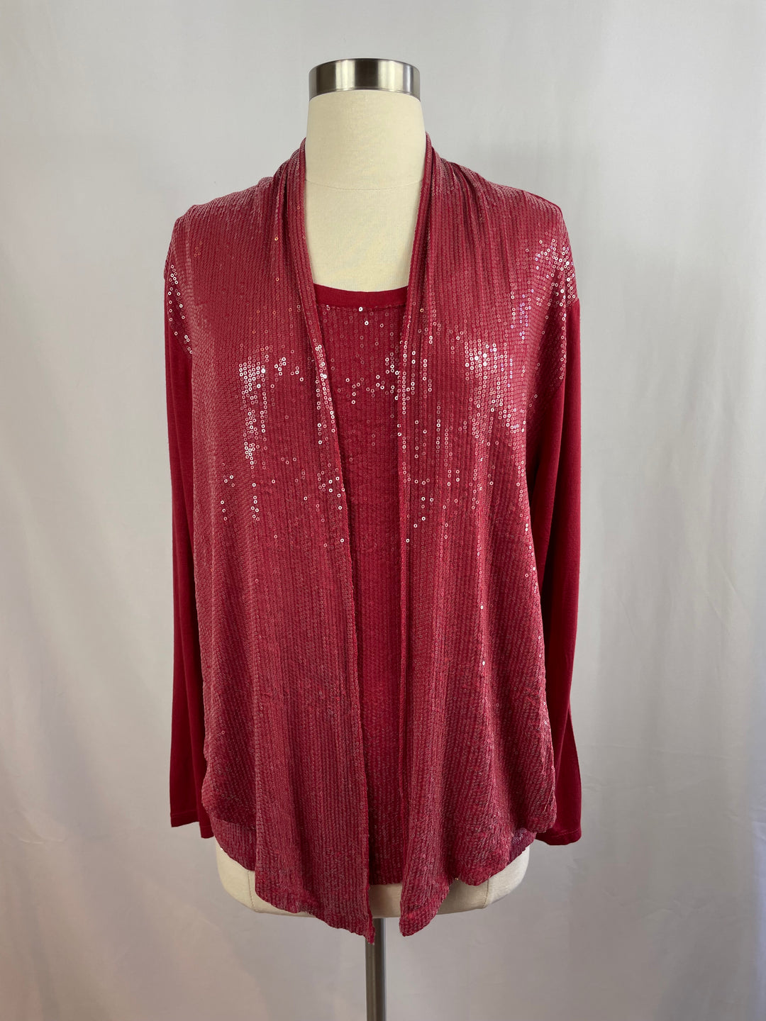 SEQUIN PAETE CARDI #64529
