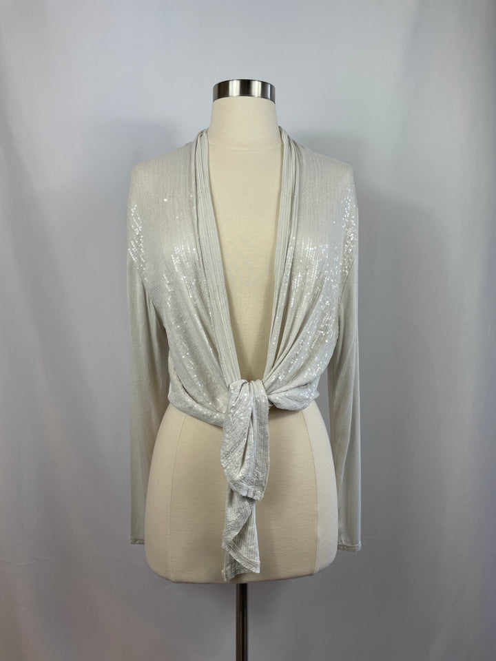 SEQUIN PAETE CARDI #64529
