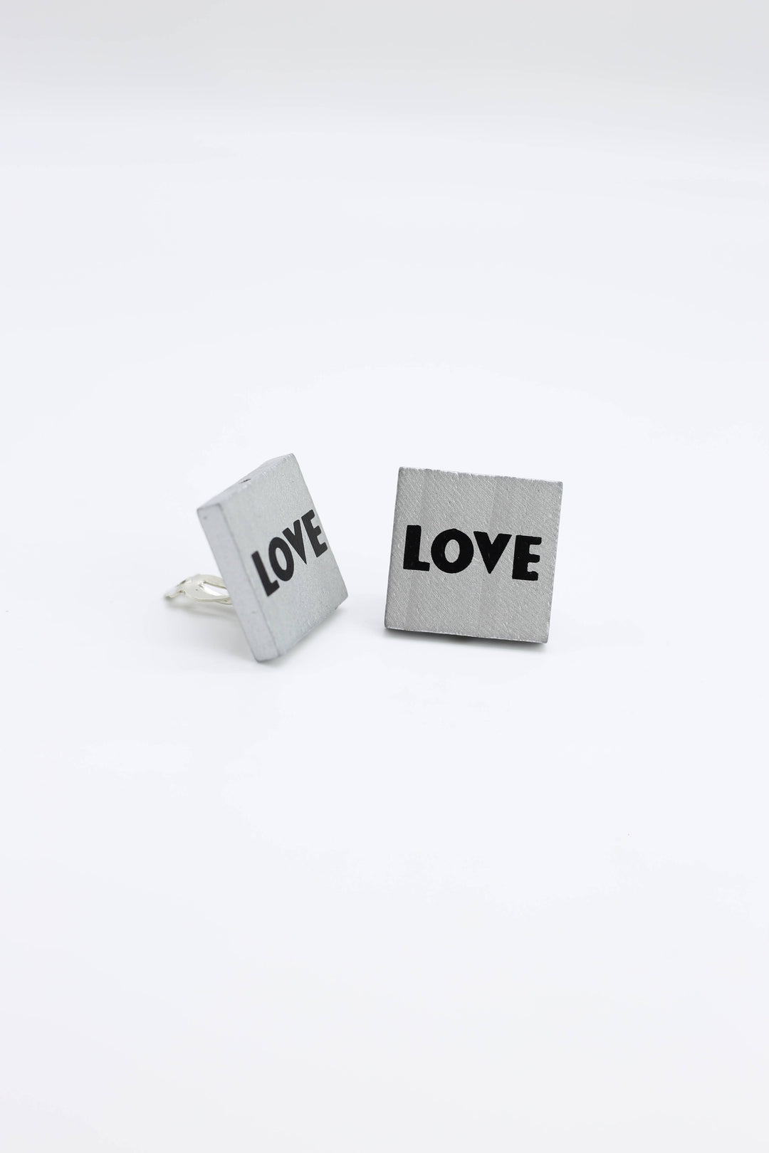 Jianhui London - Clip on LOVE & HOPE Earrings