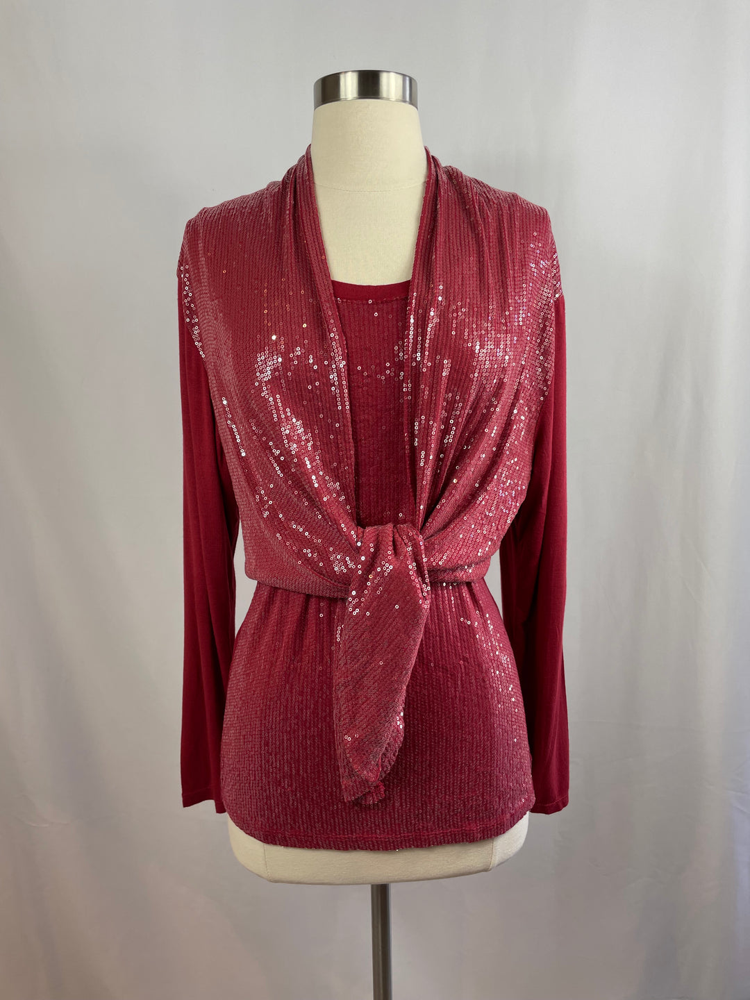 SEQUIN PAETE CARDI #64529
