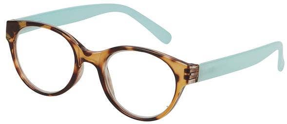 Blue Shelby Reading Glasses: +1.5