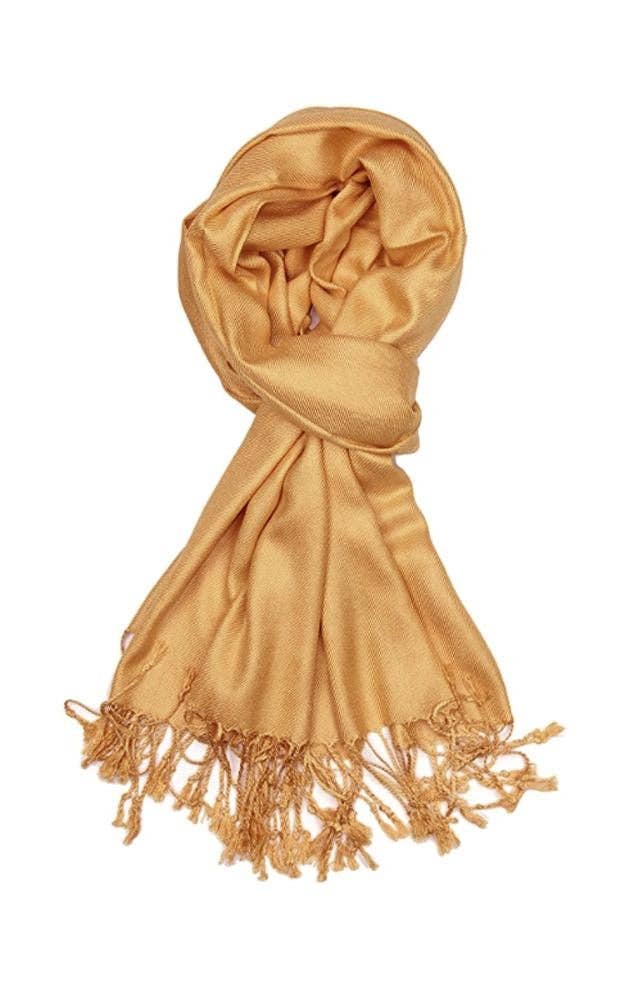 Camel Color Fashion Pashmina Shawl Scarf