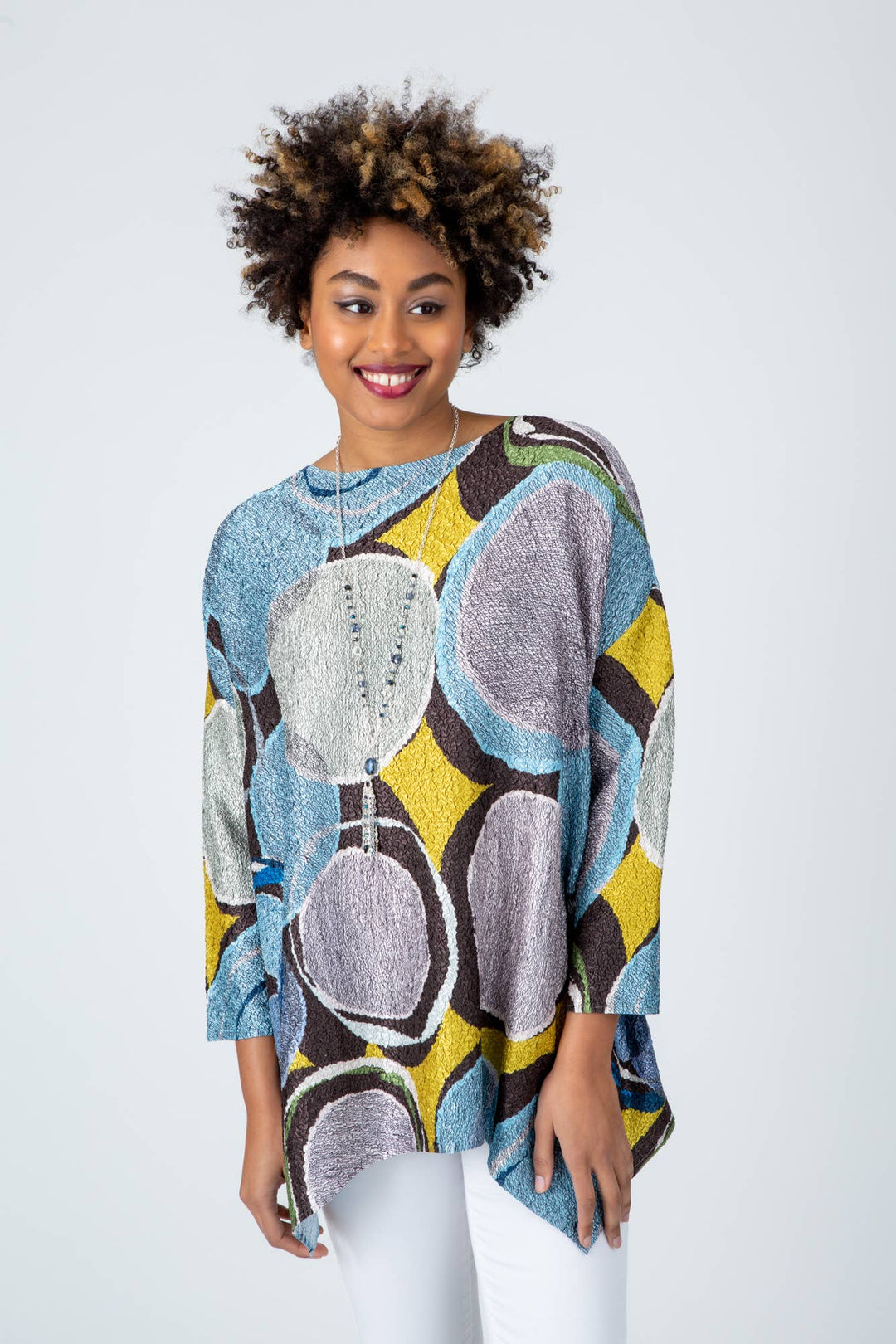 Circle Graphics Crinkle Tunic