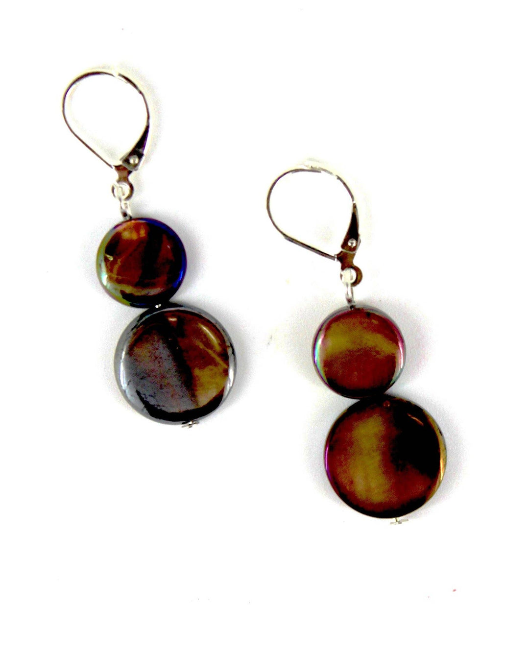 Chocolate MOP Earring