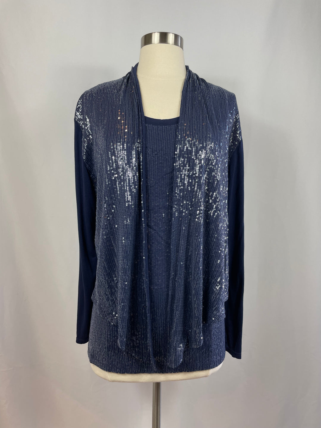 SEQUIN PAETE CARDI #64529