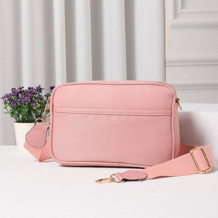 Crossbody Bag: / PINK