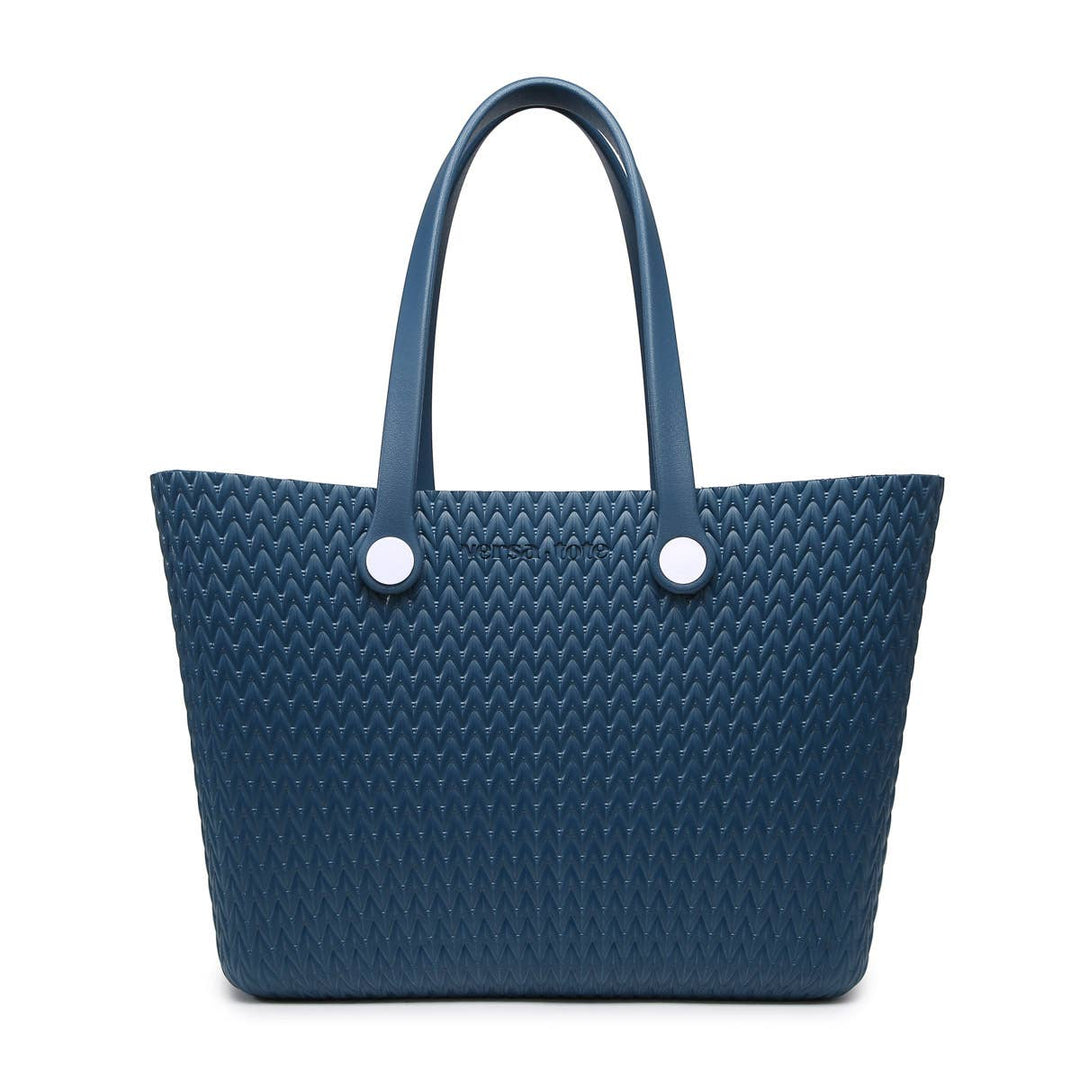 Jen & Co. - V2023TX Carrie Textured Versa Tote w/ Interchangeable Straps