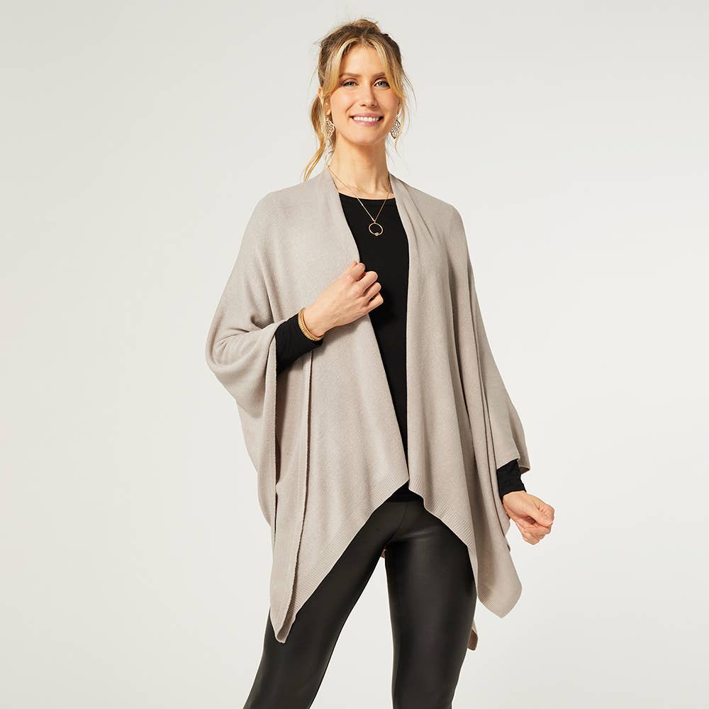 Kiara Light Weight Wrap / Silver