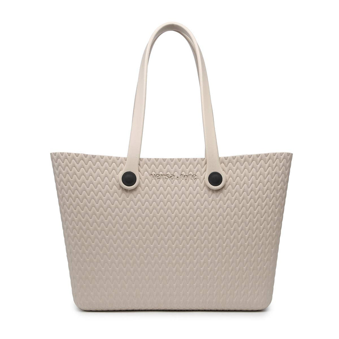 Jen & Co. - V2023TX Carrie Textured Versa Tote w/ Interchangeable Straps