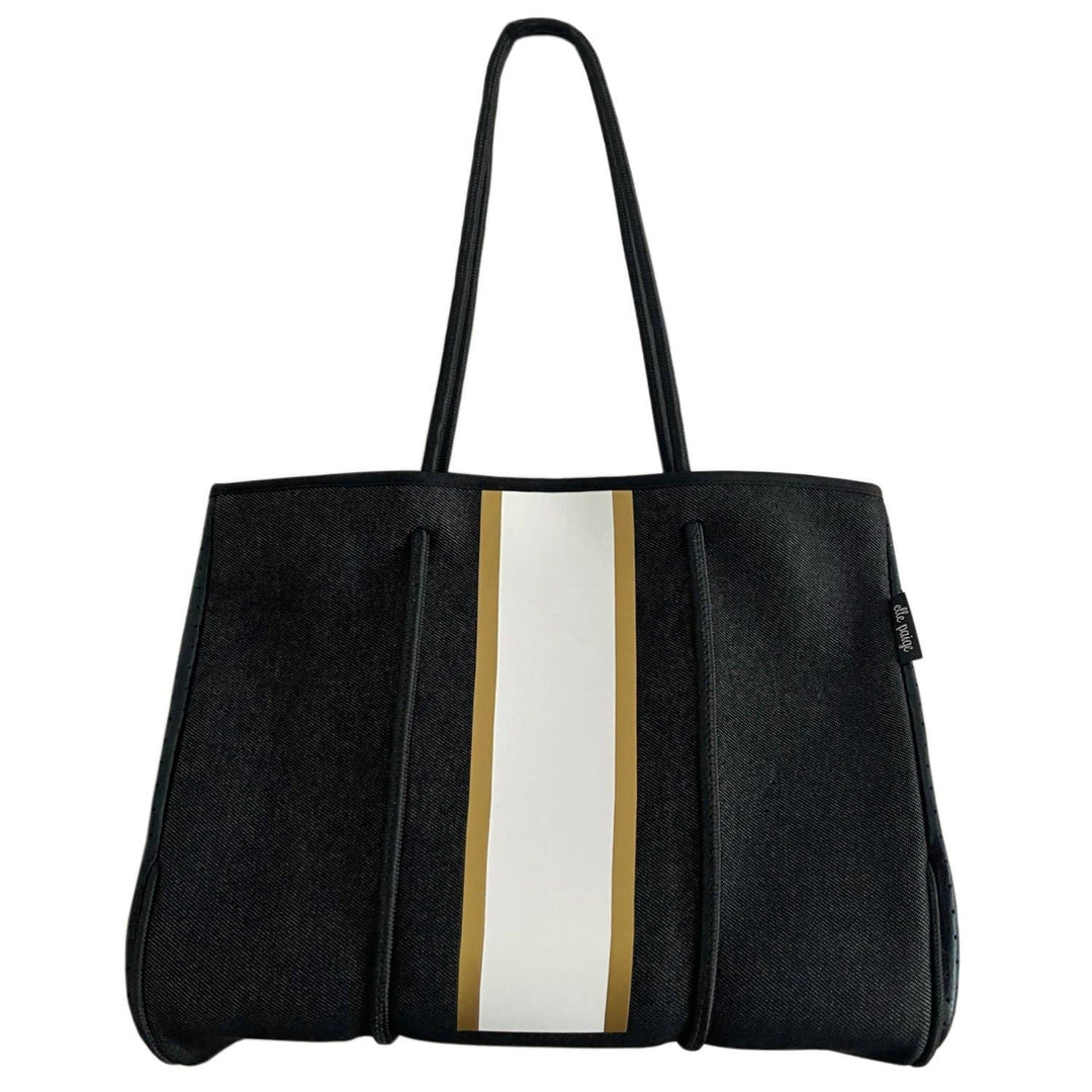 Laken Paige LLC - Camille Large Neoprene Tote - Black