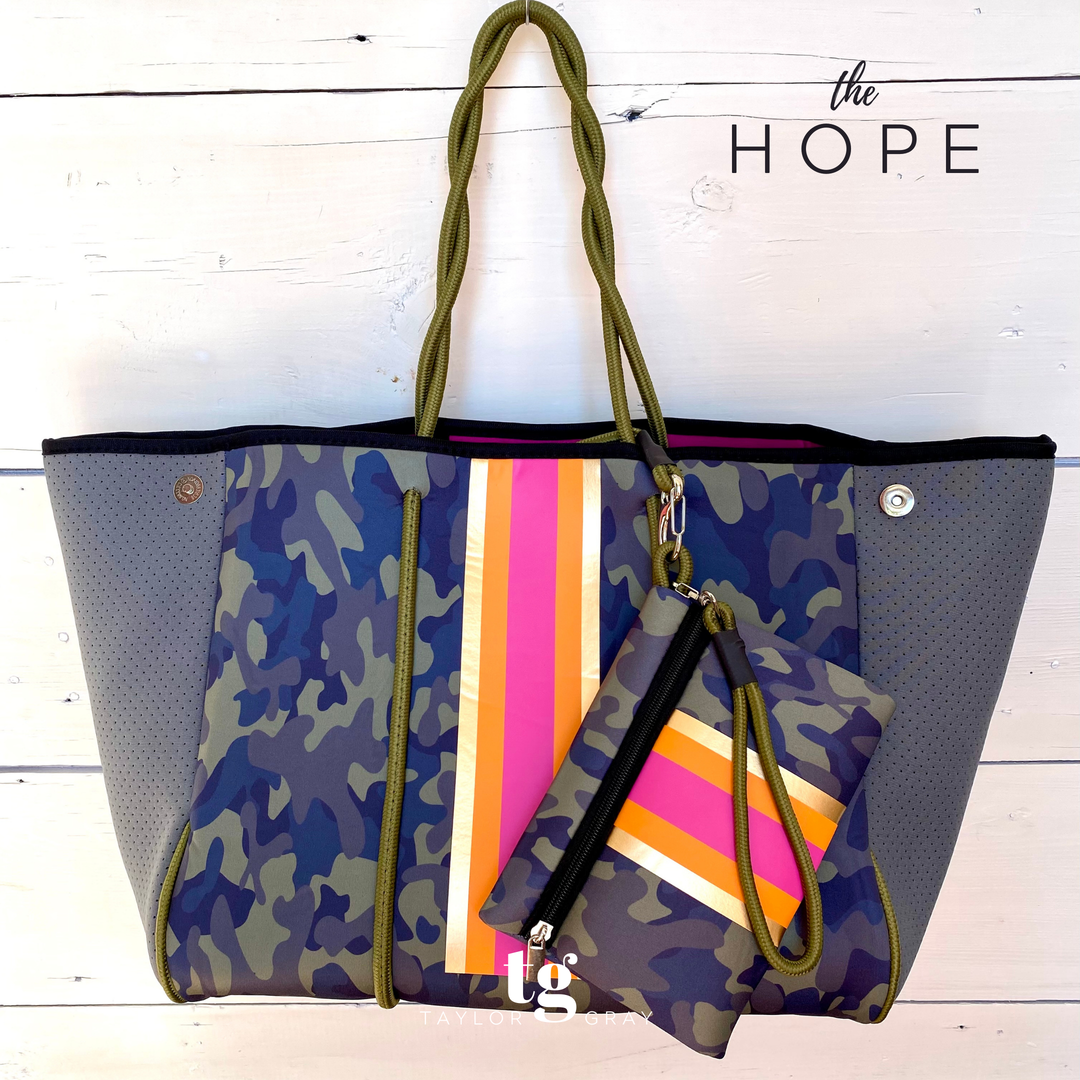 TAYLOR GRAY - The Hope Neoprene Tote | shoptaylorgray
