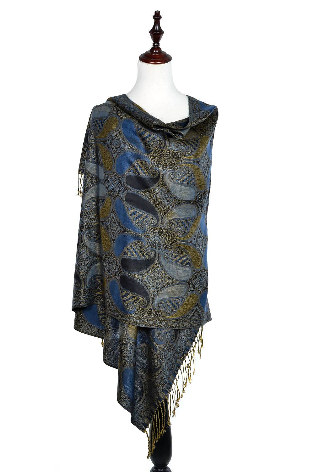 Pasiley Print Pashmina Shawl