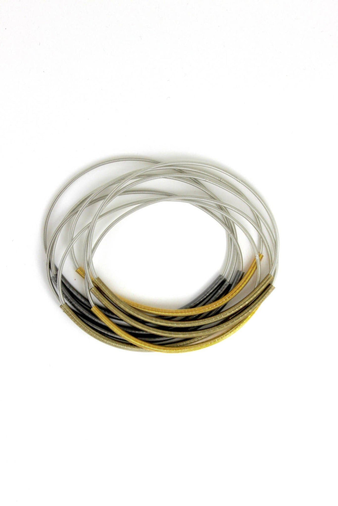 Sea Lily - L13K-BR - Silver PW Bracelet with Multi Sleeve