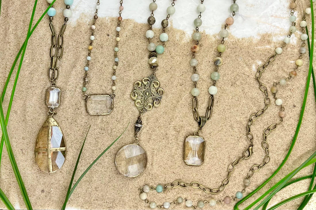 Ocean Amazonite Necklaces